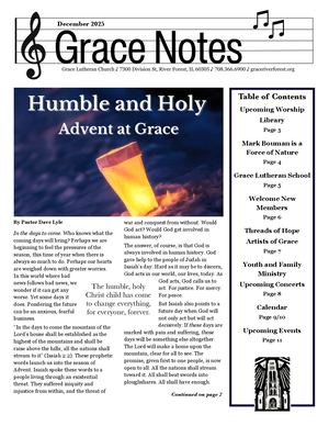 Digital December 2025 Grace Notes