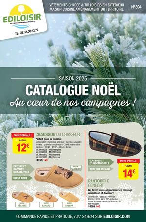 CATALOGUE NOEL EDILOISIR 2025