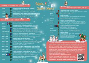 Programme Noel St Donat 2024