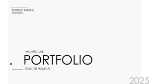 Portfolio Yassine Boussif Architecte Enau