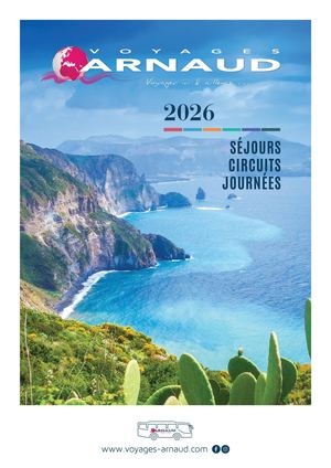 Brochure Voyages Arnaud 2026