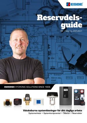 SE - ESBE Reservdelsguide 2025 SE I2 LR