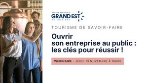 Webinaire Tourisme & Savoir-Faire 2025