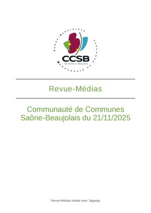 Revue de presse du 21 novembre 2025
