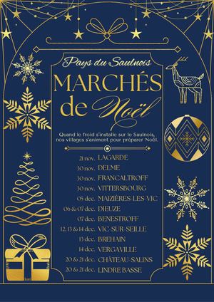 Marchés de Noël du Saulnois 2025