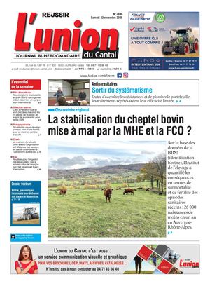 L'union Du Cantal N° 3846