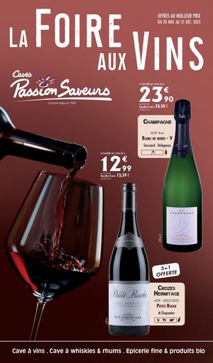 Foire aux Vins Caves Passion Saveurs Guide 2025
