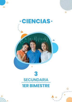 3RO SEC - CIENCIAS - 1ER BIMESTRE - COCIAP