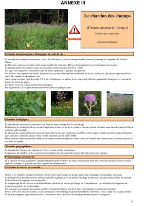 Plan départemental d'entretien des dépendances vertes - Plantes invasives