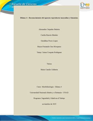 Dilema 4 Morfofisiologia