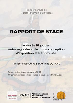 Rapport de Stage au musée bigouden