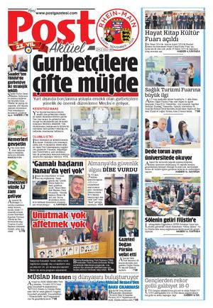 Post Gazetesi Rhein-Main KASIM 2025