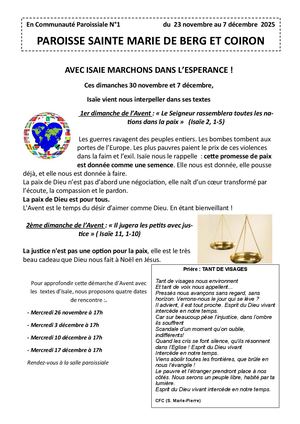 En communauté paroisiale