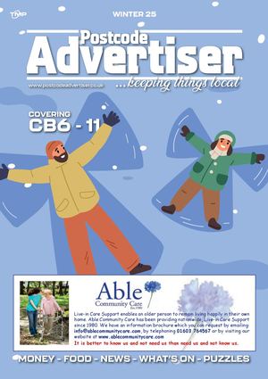 Postcode Advertiser CB6-11 Winter 2025