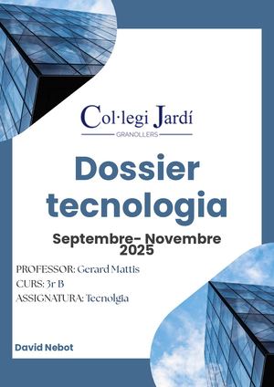 Calaméo - Dossier Tecno 1r Trimestre