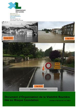 Plan d'organisation du risque Inondation 2022