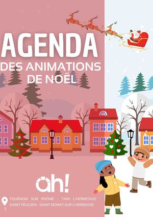 Agenda animations de Noël 2025