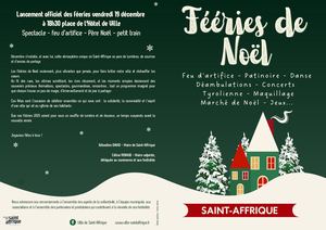 Fééries De Noel 2024 Flyer (A4 (Paysage))