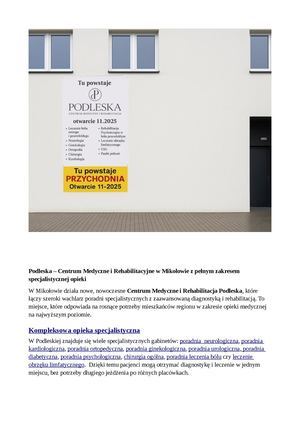 Podleska Centrum Medyczne