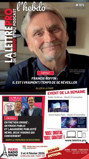 #185 - 25/11/25 - Mag Hebdo - La Lettre Pro de la Radio #185