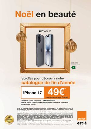 Catalogue Noël 2025 - Orange Réunion