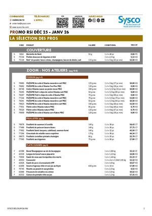 Promo SOC 12 25 & 01 26 Fr