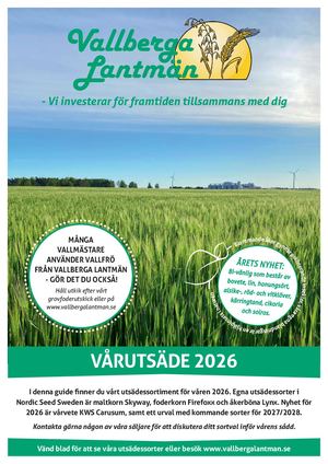 Vallberga Vårutsäde 2026