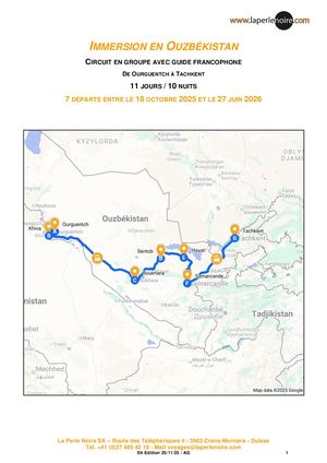 Immersion En Ouzbékistan 2026