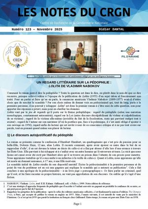 Couverture de la publication