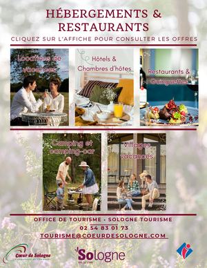 Hébergements & Restaurants Cœur De Sologne