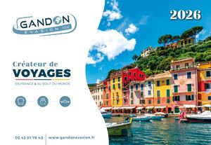 Catalogue Gandon Évasion 2025