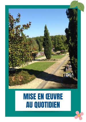 Vauréal Ville fleurie - Mises en œuvre