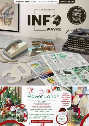 INFO Wavre - Décembre 2025 - 30 Ans