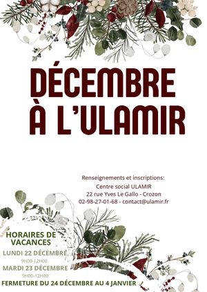 Animations De Fin D'année Ulamir