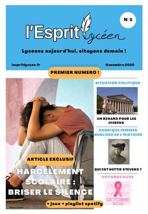 L'Esprit lycéen - édition Novembre 2025