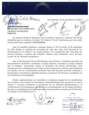 Pieza 3 A Día Nacional De Salvadoreños En El Exterior