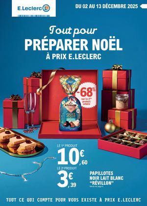 Catalogue Noël E.Leclerc Saint-Médard