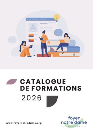 Catalogue De Formations AFND 2026