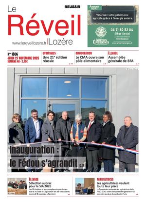 Le Réveil Lozère du jeudi 27 novembre 2025