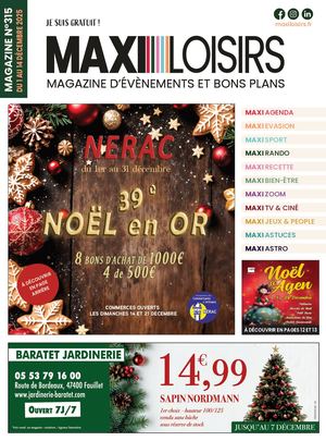 N°315 Du 1er Au 14 Décembre 2025