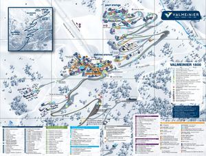Valmeinier Plan Village 1800 Hiver 2024 2025