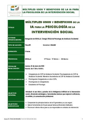 IA Intervencion Social