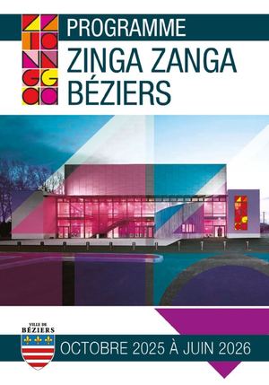 Programme 2025/2026 Zinga Zanga Béziers