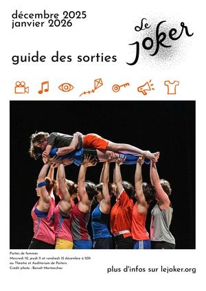 GUIDE DES SORTIES JOKER DEC 2025/JAN 2026
