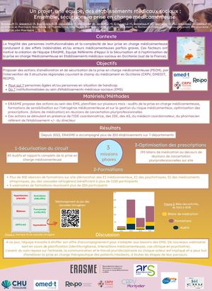 Poster Erasme congrès ESCP 2025