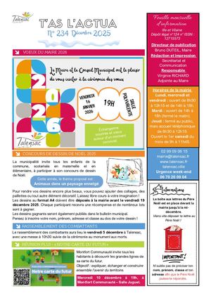 T'as l'actua Décembre 2025