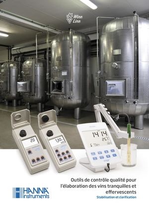 Outils de contrôle qualité pour l'élaboration des vins tranquiles et effervescents