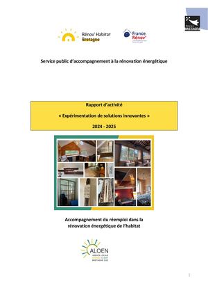 Rapport D'étude Réemploi En Rénovation 2025 (ALOEN, RHB, Région Bretagne)