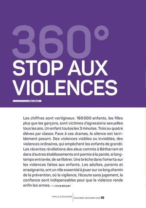 Protection de l'enfance - Dossier magazine 559