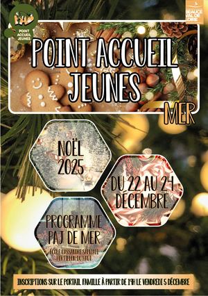 Paj Mer Noël Programme Complet